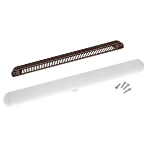 Simon Framevent Trickle Vent - 2328EA (300mm), Brown / White (Inside)