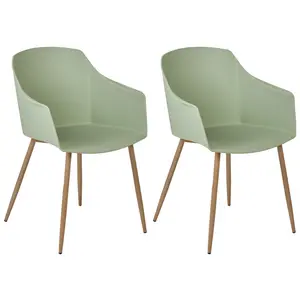 Fonda II Dining Chair Light Green