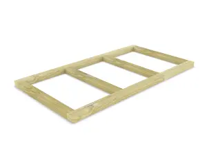 Wooden shed bases 6x3 (W-177cm x D-94cm), made of 38mm x 63mm