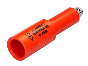 High-Performance Insulated 1/4 Inch Drive Extension 50mm for Electrical Safety