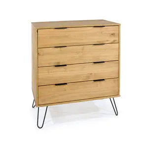 Core Products Augusta Industrial 4 drawer Pine chest of drawers