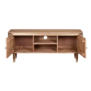 Alicia Acacia Wood TV unit upto 60 inch