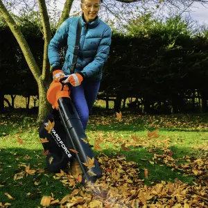 Yard Force 40V Cordless 3-in-1 Blower Vacuum & Mulcher with 230km/h Air Speed - LB C20 - CR20 Range