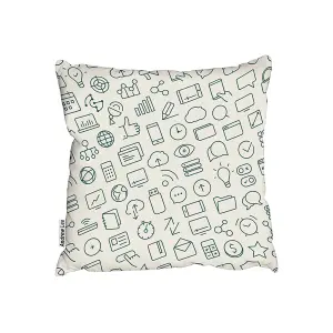 Cushions - outline icons (Cushion) / 60cm x 60cm