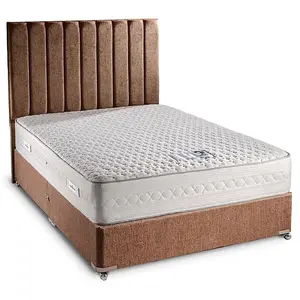 Sophia Briar-Rose Penelope 3000 Pocket Sprung Talalay Latex Bed Set 5FT King Continental- Wool Chestnut