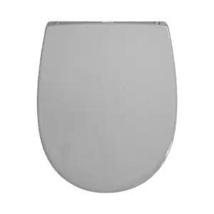 BEMIS DOVE GREY SLOW CLOSE QUICK RELEASE STANDARD OVAL TOP FIX TOILET SEAT