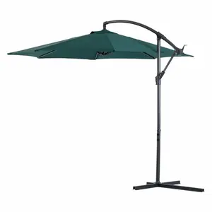 Oakland 300cm Cantilever Parasol Green