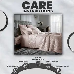 Toman Polyester Solid Colour Duvet Cover with Pillowcases Champagne / Single Duvet Cover + 1 Standard Pillowcase