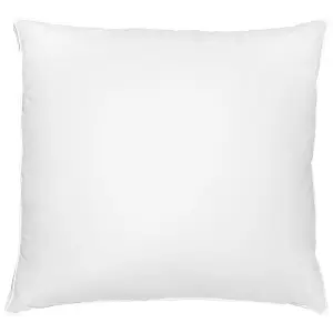 Bed Pillow FELDBERG Japara Cotton High 80 x 80 cm White