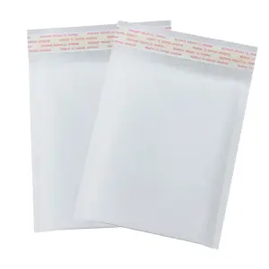 100 x Size 5 (205x245mm) White Padded Bubble Lined Postal Envelopes For Small Gifts