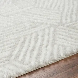 ALLIE Modern Shaggy Area Rug 160 x 213 cm