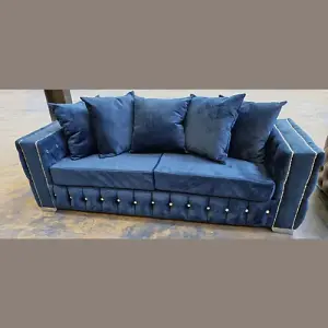 Grey Mayfair 2 seatrer Sofa Suite  Elegant Comfort for Modern Living