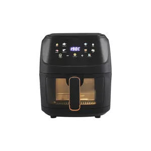 5L Air Fryer With Visible Window Black