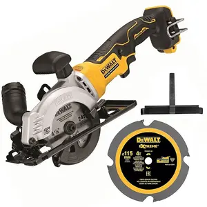 DeWalt DCS571N 18v Brushless XR 115mm Compact Circular Saw + PCD Diamond Blade