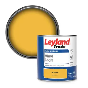 Leyland Trade Vinyl Matt Walls & Ceilings Emulsion Paint Be Daring (PPG1211-7) 1L