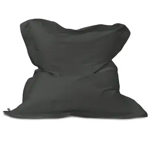 rucomfy Outdoor Water Resistant Giant Squashy Squarbie Beanbag - Grey