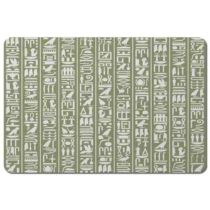 Egyptian hieroglyphic decorative background (Placemat) / Default Title