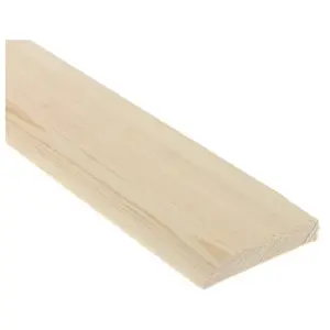 PACK OF 15 (Total 15 Units) - 14.5mm MT Redwood Bullnosed Architrave - 19mm x 50mm (act size 14.5mm x 70mm) - 4200mm