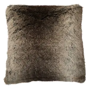 Bosie Lamina Mocha Ombre Square Cushion