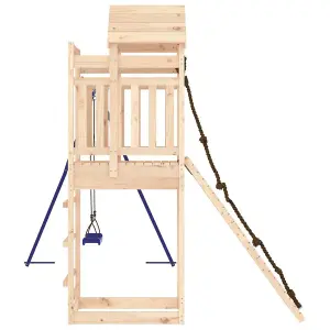 Berkfield Outdoor Playset Solid Wood Pine