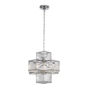 Lighting Collection Cozumel Chrome Pendant