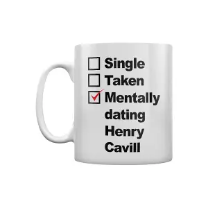 Grindstore Mentally Dating Henry Cavill Mug White (One Size)