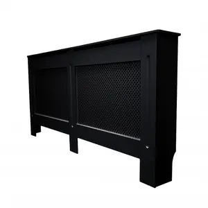 Black Diamond MDF Radiator Cover - Large