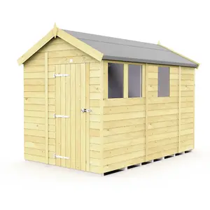 DIY Sheds 6x9 Apex Shed - Single Door With Windows