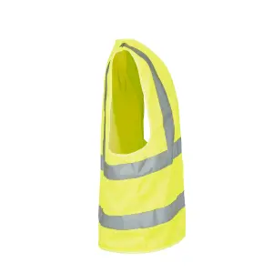 Site Rushton Yellow Hi-vis waistcoat, Large/X Large