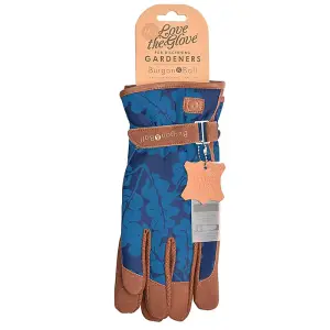 Burgon & Ball - Ladies Gardening Gloves in Navy Blue  - Medium / Large