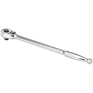 Premium Long Reach 48-Tooth Pear-Head Ratchet Wrench with Flip Reverse Feature