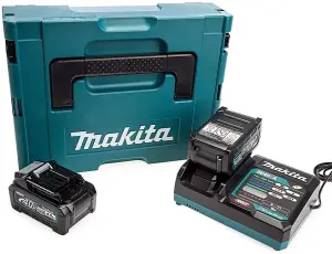 Makita 191K01-6 40v XGT Power Source Kit - 2 x 4.0ah Batteries Charger Makpac