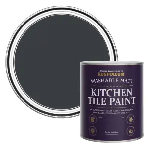 Rust-Oleum Anthracite (RAL 7016) Matt Kitchen Tile Paint 750ml