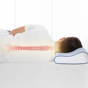 MEMORY FOAM NECK CONTOUR PILLOW