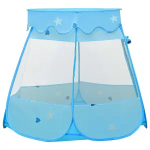 Berkfield Children Play Tent Blue 102x102x82 cm