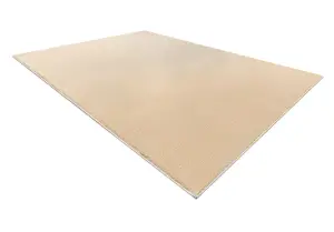 Modern washing carpet LINDO beige, anti-slip, shaggy 120x170 cm