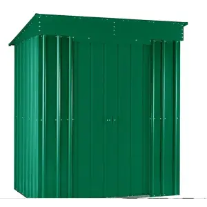 8 x 4 Pent Metal Garden Shed - Heritage Green (8ft x 4ft / 8' x 4' / 2.4m x 1.2m)