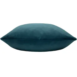 Paoletti Sunningdale Square Velvet Feather Filled Cushion