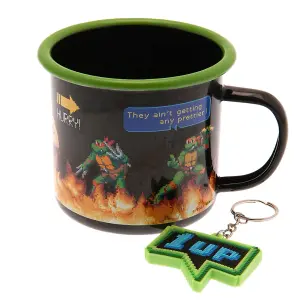 Teenage Mutant Ninja Turtles Mug Set Black/Orange/Green (One Size)