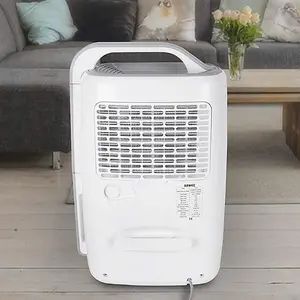 Duronic DH20 Dehumidifier, Prevents Mould, Damp and Condensation, Collects 20L per Day, 4L Tank Capacity, Timer, 320W (white)