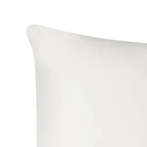 Bed Pillow TRIGLAV High 80 x 80 cm White