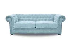 Furniture Stop - Regal 2 Seater Sofa Bed In Chesterfield Design