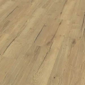 GoodHome Dawnham Natural Wood effect Laminate Flooring, 2.543m²