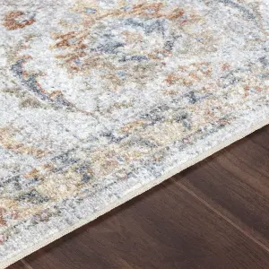 ESTHER Machine Washable Vintage Area Rug 120 x 170 cm