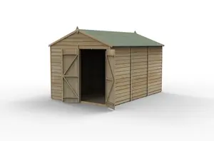 4LIFE Apex Shed 8x12 - Double Door - No Window