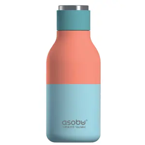 Asobu Urban Insulated & Double Walled Stainless Steel Bottle Pastel Teal 473ml