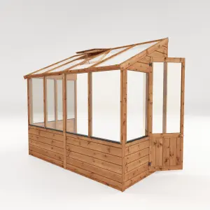 Mercia 8x4 Lean to greenhouse with Flap vent