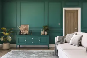 Hemway Chalk Paint Matt A5 Sample, Forest Green, Peel & Stick Swatch For Interior Walls Wood