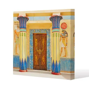 Ancient Egyptian writing (Canvas Print) / 101 x 101 x 4cm