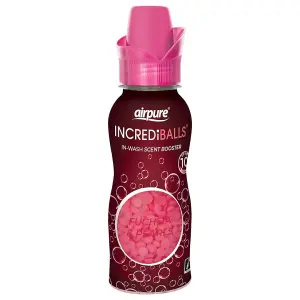 Airpure Incrediballs In-wash Scent Booster Fuchsia & Pearls 128 GM 10 Washes